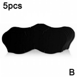 5tk/partii Mustpeade eemaldaja Ninaplaaster S&uuml;gavpuhastav poorid T&auml;pppoorid Puhas Kahanev Must Hooldus nr I0I2 black-5pcs