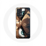 &Uuml;mbris Samsung Galaxy A32 5G Manga Eren Yeager Attack on Titan jaoks