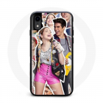 Iphone XS Case Chase Your Dreams M&iacute;a C&aacute;ceres ja &Aacute;lvaro Paz plakat