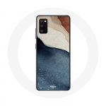 &Uuml;mbris Samsung Galaxy S20 ja abstraktse tekstuuriga tausta jaoks