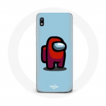 &Uuml;mbris videom&auml;ngu Samsung Galaxy A10 With Us jaoks Sinine taust