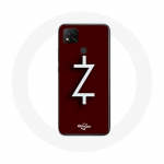 &Uuml;mbris Xiaomi Redmi 9C Ozark Season 4 Logo Z jaoks, valge punane taust