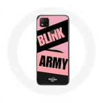 Coque pour Xiaomi Redmi 9C BTS ARMY Et Blackpink Blink Rose Noir