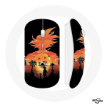 Juhtmeta hiir Manga Dragon Ball Goku Ombre Orange