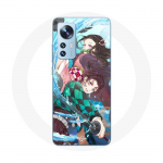 Coque pour Xiaomi Mi 12 / 12X Tanjiro et Nezuko Demon Slayer Kimetsu no Yaiba Anime