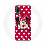 Coque pour Samsung Galaxy A02 Minnie Mouse Dessin anim&eacute; Rouge