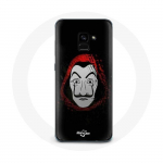 &Uuml;mbris Samsung Galaxy A8 Plus La casa de papel maskile