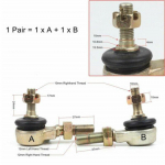 2tk 10 mm M10 roolivarda otsa komplektid kuulliigend 50/70/90/110/125/150/200/250/300cc ATV kardi neljarattalisele neljarattalisele