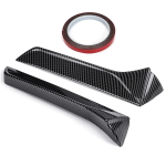 Autoakna trimmi huulespoiler Seat Leon 5F FR Mk3 MK3.5 5-ukse tagumise katuse tiiva k&uuml;lgserva sabaklapi taga pakiruumi akna spoileri huulele Glossy Black black