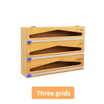 3.1 Dosaatorid plastpakendiks, plastpakendiks, alumiiniumfooliumiks ja vahatatud bambuseks, k&ouml;&ouml;gikorraldajatele Three grids