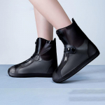 Vihmasaapakate Veekindel libisemiskindel kingakate Mehed Naised T&auml;iskasvanud Lapsed Keskmise toruga veekingad Kulumiskindel Vihmakindel paks kingakate 36-37 must