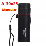 900X25 50000m suumteleskoop Professionaalne BAK4 HD v&otilde;imas binoklid Pikamaa-kaasaskantav monokkel v&otilde;i matkaturism v&auml;litingimustes A--30x25 monocular