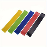 5tk/ komplekt jooga pingutusrihm Fitness elastne v&ouml;&ouml; takistusrihm k&uuml;kitav puusa abivenitusr&otilde;ngas venitusharjutusv&ouml;&ouml; 5pcs/set mitmev&auml;rviline
