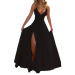 Naiste Ballikleit &otilde;lgadeta Madala l&otilde;ikega V-kaelusega, seljata, varrukateta &uuml;hev&auml;rviline, poolitatud all&auml;&auml;rega plisseeritud liibuv &otilde;htukleit k&otilde;rge v&ouml;&ouml;kohani M roosa