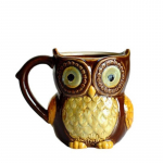 Keraamiline Owl Water Cup Kruus &Otilde;lletops Kodukaunistus 01