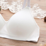 &Otilde;mblusteta rinnahoidjad t&uuml;drukutele Push Up Bras No Wire Brassiere AB Cup aluspesu 32/70AB valge
