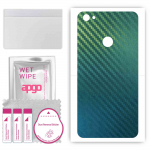 apgo Protective Skin Sticker for the back compatible with Xiaomi Redmi Note 5A , Wrap Film, Foil, Vinyl - Pattern Carbon Chameleon CAKA1