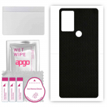 apgo Protective Skin Sticker for the back compatible with TCL 305 6102D, Wrap Film, Foil, Vinyl - Pattern Matrix