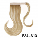 LISI HAIR S&uuml;nteetiline sirge hobusesaba m&auml;his pika hobusesaba pikendusega sirge hobusesaba pikendus naistele 50cm