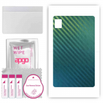 apgo Protective Skin Sticker for the back compatible with Realme Pad Mini, Wrap Film, Foil, Vinyl - Pattern Carbon Chameleon CAKA1