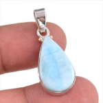 Natural Republic Larimar v&auml;&auml;riskivi 925 prooviga h&otilde;be ripats 1.25'' I9K71 white