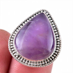 Looduslik Tiffany kivi v&auml;&auml;riskivi 925 prooviga h&otilde;be ehted s&otilde;rmus S.6.5 H6f85