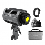 COLBOR CL100X stuudio COB fotograafia valgusti 110W kahev&auml;rvilise temperatuuriga LED-videovalgusti 2700K-6500K EU Plug