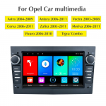 Reakosound 2 Din 7-tolline autoraadio Android Opel Vauxhall Astra Antara Meriva Vivaro Combo Signum Vectra Corsa G Carplay GPS WIFI jaoks 1+32CP