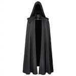 Halloweeni meeste mood frakk jakk Gooti vormikost&uuml;&uuml;m Praty Outwear mantel XXXXXL must