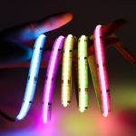 DC 12V WS2811 COB RGBIC LED riba 576 LED-i/m Pikselsaadressitav SPI Unistuste V&auml;rv Paindlik WS2812B FOB Lindi Teip RA90 1m