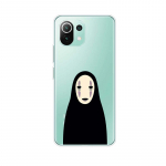 Spirited Away No Face mees, pehme silikoonkate Xiaomi Mi Note 11 11i 10i 10T 10 9T 9 SE Lite Pro Ultra telefoni&uuml;mbrisele Xiaomi 9 Lite