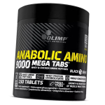 Aminohapped lihaste kasvu jaoks, Anabolic Amino 9000, Olimp Nutrition (27283007) 150tab