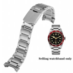 Kellarihm Tahke roostevabast terasest kellarihm 22 mm Tudor Black Bay 79230 79730 Heritage Chrono kellarihma randmek&auml;ev&otilde;ru ilma neetita 22mm