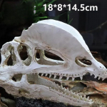 Simuleeritud dinosauruse kolju kolju varjualune vaik kiviktaimla vesi rohi maastik kolju kalapaak akvaariumi dekoratiivsed kaunistused Tyrannosaurus Rex