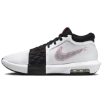 Nike LeBron Witness 8 Valge &Uuml;likoolipunane Must Unisex Tossud FB2239-103 42.5 white