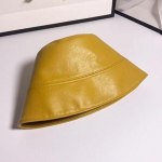 Kunstnahast &auml;mbrik&uuml;bar Naiste &uuml;mberp&ouml;&ouml;ratav PU- ja puuvillane p&auml;ikesek&uuml;bar, mood s&uuml;gisene veekindlad kalamehem&uuml;tsid tumepunast v&auml;rvi