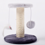 Kahekihiline kassi ronimisraam pl&uuml;&uuml;sist hiirt &otilde;rritav kassipall sisal sammas kassi m&auml;nguasi lemmikloomatarbed A