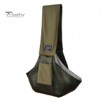 Koerte kandekott v&auml;ikestele koertele kassidele K&auml;tevaba lemmikloomatangide kott Ohutu hingav v&otilde;rkkangast taskuga kutsikakott must