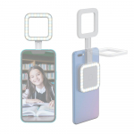 Magnetiline LED-t&auml;itevalgusti telefoni selfie-valgusti jaoks LED-videovalgusti 2500K-9000K, sisseehitatud h&auml;mardatav valge