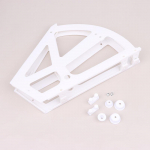 Kingakapp Hinged Lisatarvikud Plasthing kingadele Riiul Sahtel Hoiu Riiul P&ouml;&ouml;rake M&ouml;&ouml;bel K&ouml;&ouml;k Riistvara Sisustus valge