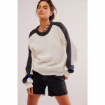 &Uuml;mmarguse kaelusega v&auml;rviplokiga moekas kampsun naiste loose kudumid loose soe pullover kootud p&otilde;hjas&auml;rk uus s&uuml;gis talv L kollane