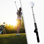Telescopic Golf Swing Trainer Warm up Stick Outdoor Nonslip Grip Training Aid Practice for
