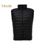 Unisex sulevest vesti krae varrukateta &uuml;hev&auml;rviline t&otilde;mblukuga plekiga puuvillane vest taskutega &Otilde;huke soe vesti mantel M veinipunane v&auml;rv