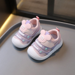 Pehme tallaga v&auml;ikelaste jalatsid 1-3-aastastele poistele ja t&uuml;drukutele, kevadkollektsioon 5 pairs of size 16-20 roosa