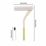 Puhas akende puhastus majapidamises kasutatav du&scaron;i kaabits Klaasikaabits Pesupuhasti p&otilde;randaplaatide jaoks du&scaron;iuksed vannitoa peeglite t&ouml;&ouml;riist roheline