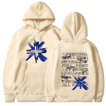 TXT Free Fall Uus Album Muusika Kapuutsid Meestele Naistele Riided S&uuml;gis ja Talv Pikkade Varrukatega Hip Hop Retro Pusad M khaki