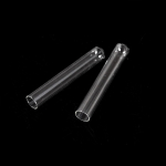 10 tk 15 * 100 mm klaasist puhumistorud 4 tolli pikk paksuseinaline katseklaas