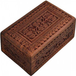 Puidunikerdus Ehtekarp Dekoratiivne Karp Hoiukarp Komplekt Suur