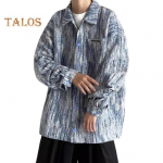 Teksamantel rev&auml;&auml;rid Pikad varrukad Rinnataskud Lipsuv&auml;rvi mustriga s&auml;rk Stiilis jakk Lahti sobivad Meeste V&auml;lisr&otilde;ivad T&auml;navar&otilde;ivad XXL must