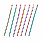 5 tk v&auml;rviline Magic Bendy painduv pehme pliiats kustutuskummiga lastele naljakas kingitus